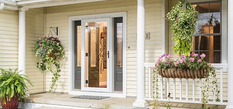 screen door installation in University