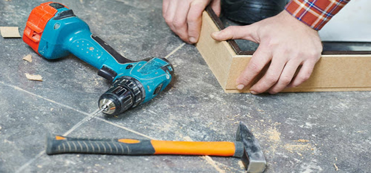 broken door frame repair University