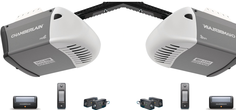 chamberlain garage door openers in University