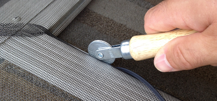 metal screen door repair in University